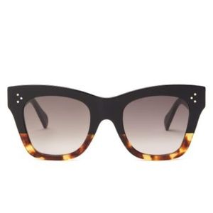 Celine Cat-Eye Black & Brown Sunglasses! - image 1